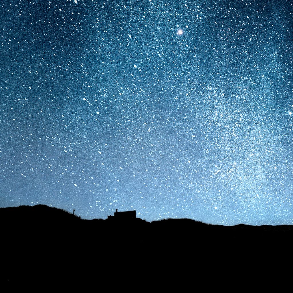 Starry sky representing the eternal nature of the soul