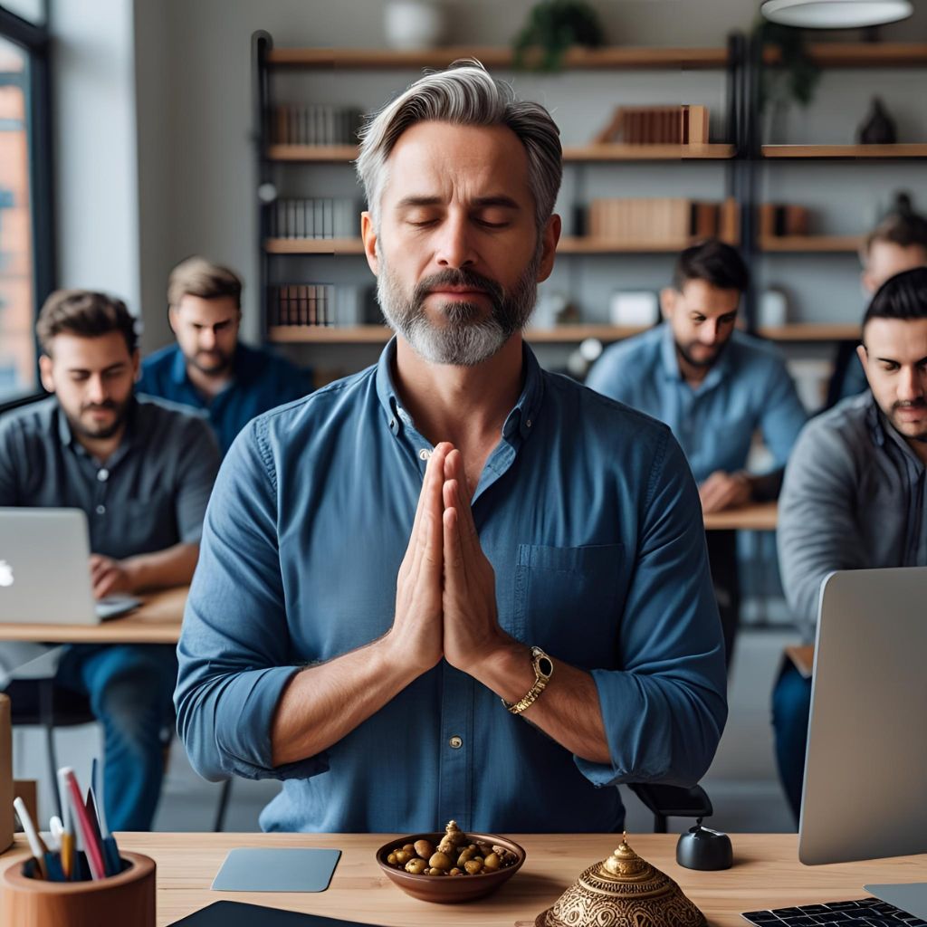 Reconnecting with self through Vedic practice in a busy office